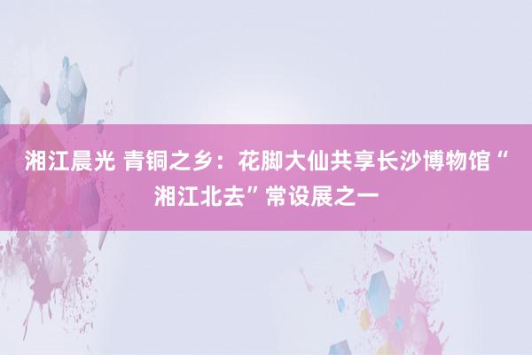 湘江晨光 青铜之乡：花脚大仙共享长沙博物馆“湘江北去”常设展之一